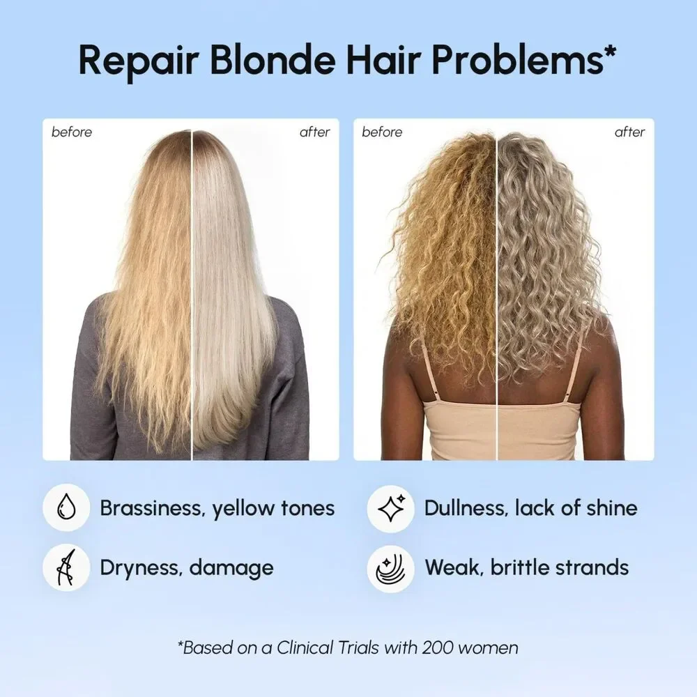 MAREE Purple Mask for Brass Control & Toning Blonde Hair – 220 ml MSRP:$40